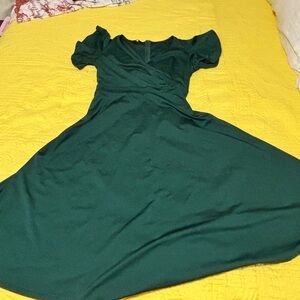 Elegant Green Dress